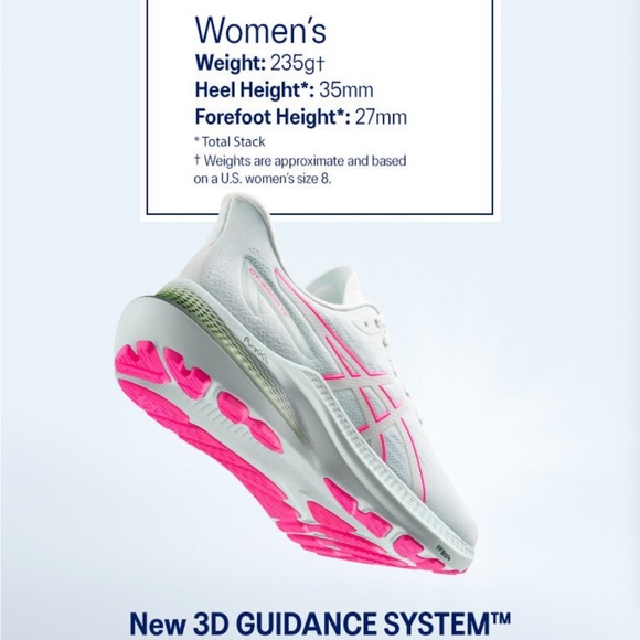 ASICS WOMEN’S GT-2000 12 WORN 2X - Picture 9 of 10